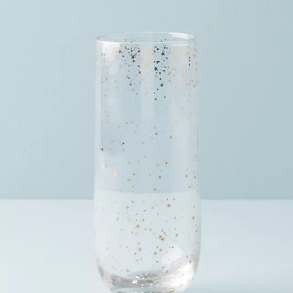 Rare Anthropologie set of Star Cluster glasses - Picture 2 of 15